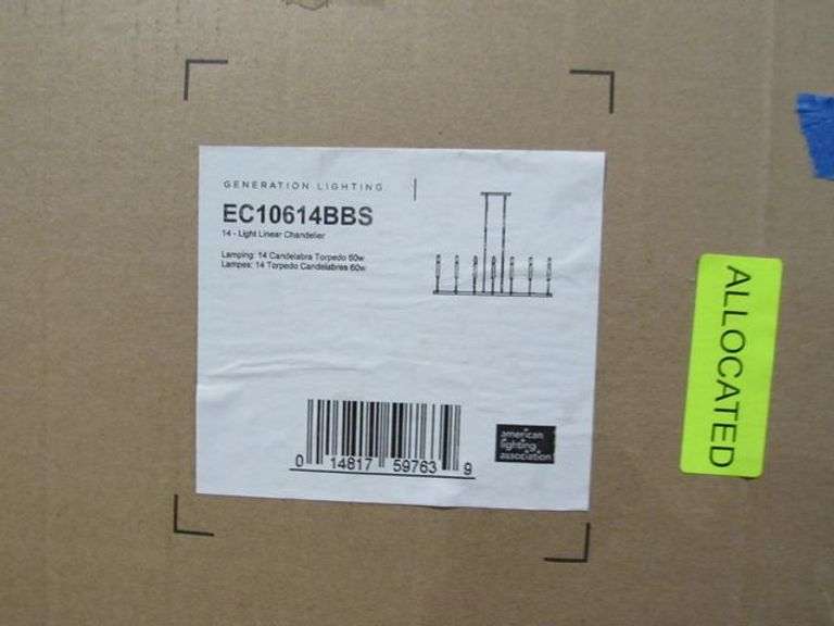 LOT OF APPROX. (40) BOXES ASSORTED RETURN LIGHTING/FIXTURE ITEMS