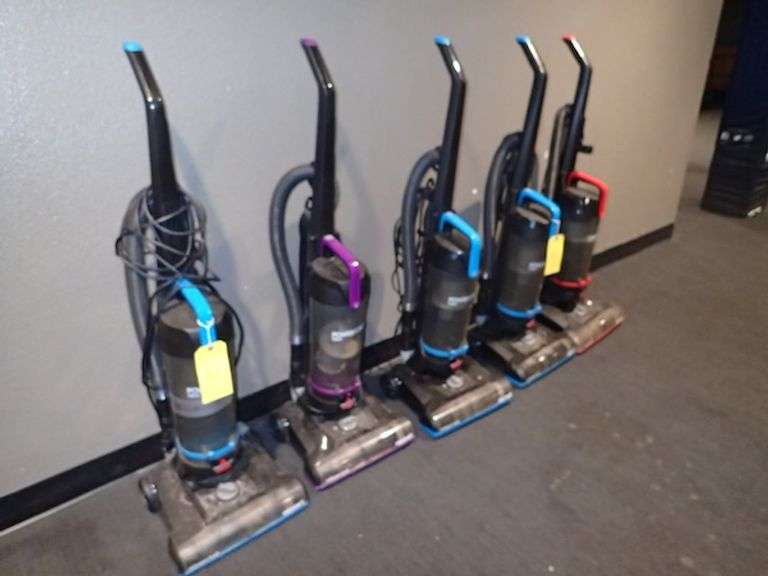 Lot of (5) Bissel Powerforce Vacuums