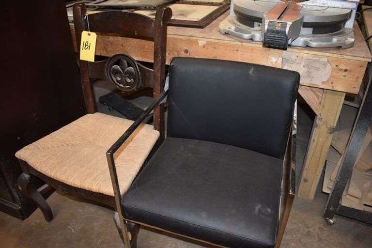 (2) ASSORTED CHAIRS AS SHOWN
