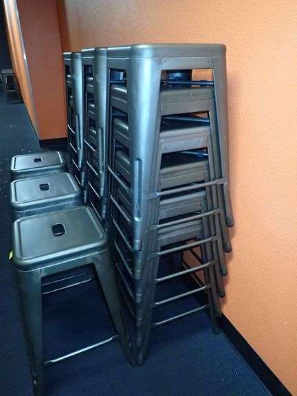 Metal Stacking Chair **sold 21X the money**