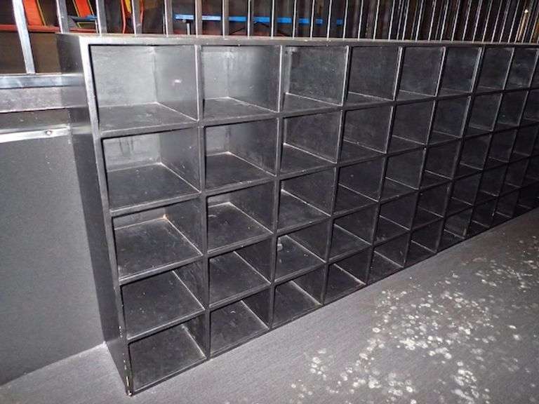 30 Compartment Cubby Storage Unit 6' X 1'2" X 4'