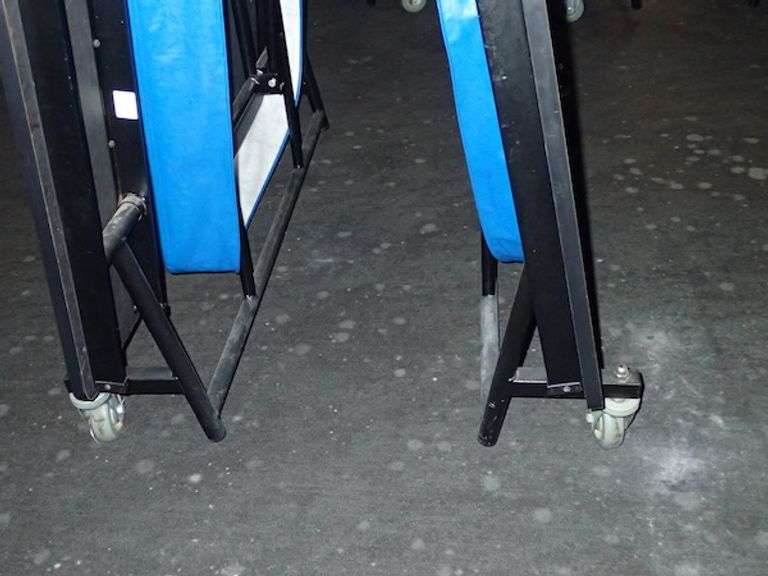 Mobile Bench Cafeteria Table 12'