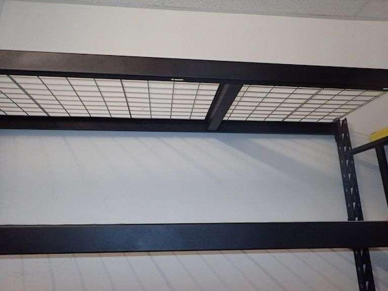 Metal NSF Racking w/ Wire Decking Shelves 6'4" X 2' X 6'6"