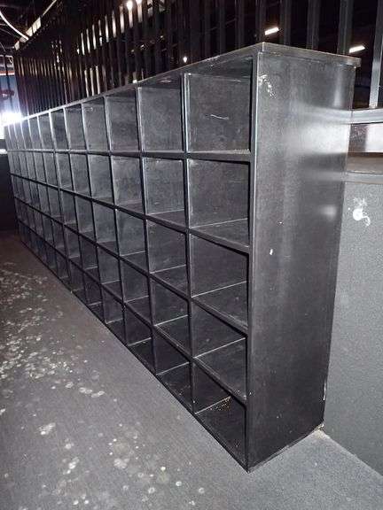 30 Compartment Cubby Storage Unit 6' X 1'2" X 4'