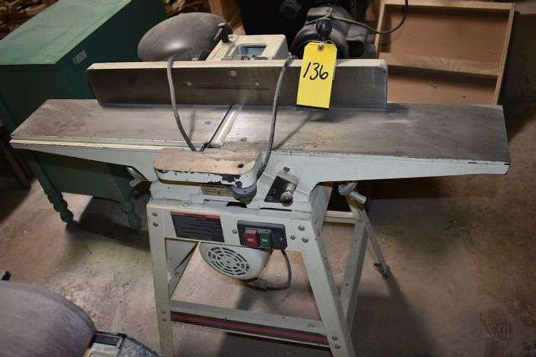 JET 6" OPEN STAND JOINTER MDL JJ-605 3/4-HP 110-V