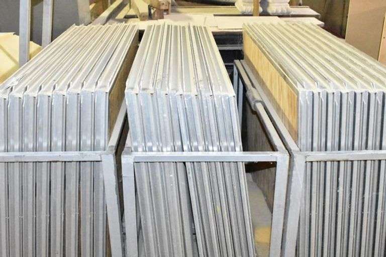 PORTABLE WOOD DANCE FLOOR - APPROX. (46) PIECES MEASURING APPROX. 48" X 36" EACH