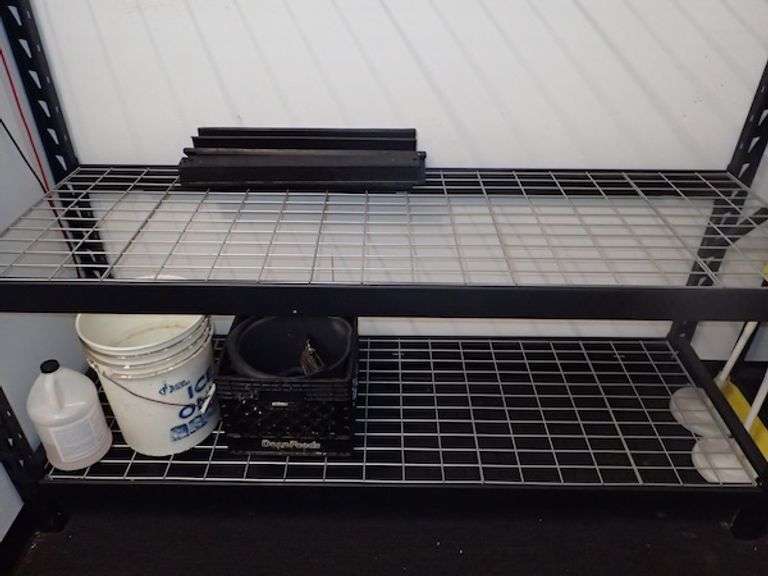Metal NSF Racking w/ Wire Decking Shelves 6'4" X 2' X 6'6"