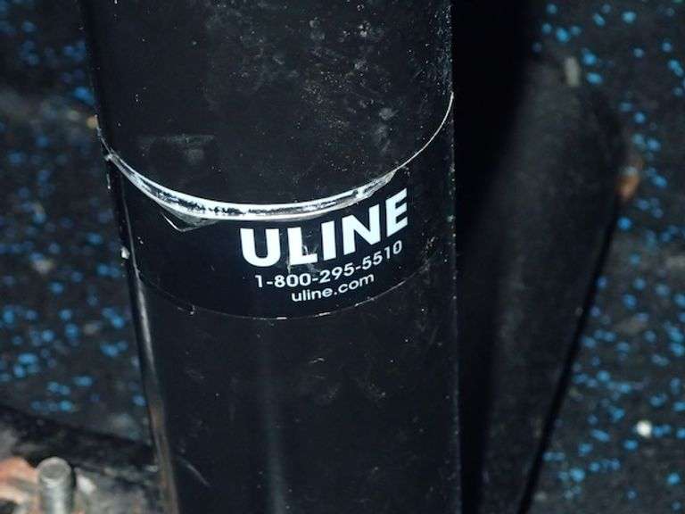 U-Line Heavy Duty Metal 6' Bench  (Missing Bolt)