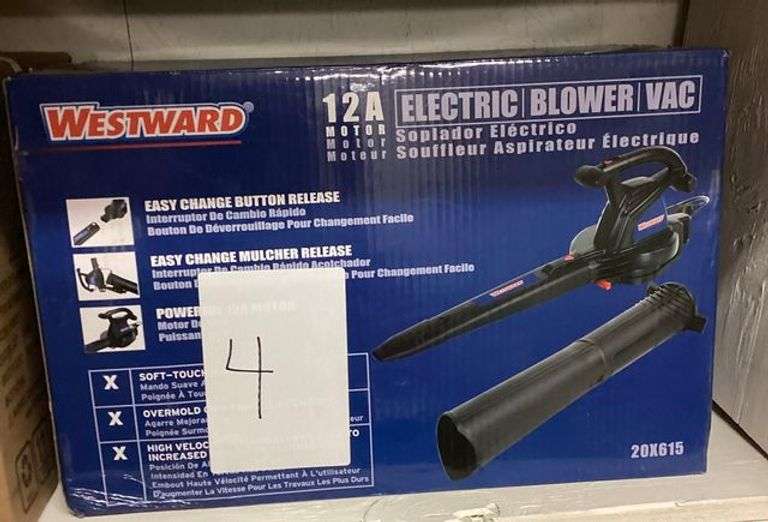 WESTWARD CORDED BLOWER, 20X615