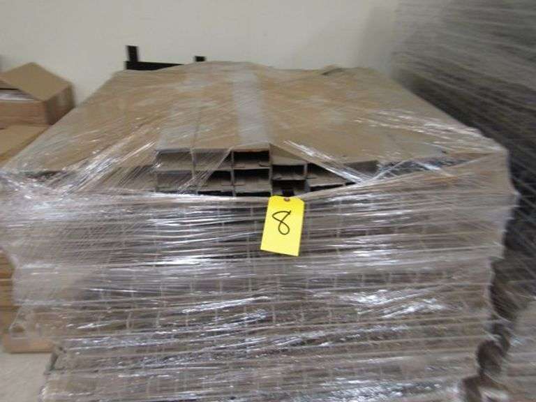 (3) SKIDS OF ASSORTED WIRE DECKING INSERTS FOR PALLET RACK, 24", 42", ETC.