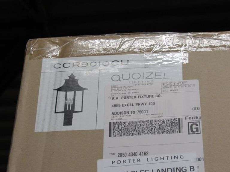 QUOIZEL LANTERN CCR9010CU (sold 8x the money)