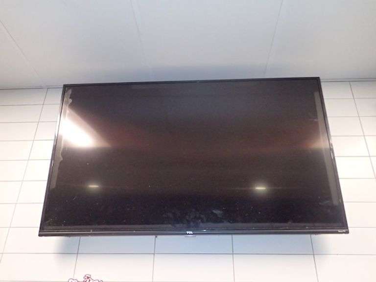 Lot of (2) Wall Mounted TCL 55" Televisions