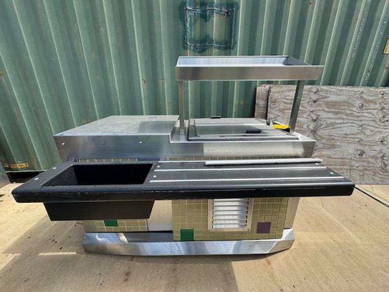 2009 MOD-U-SERVE MCT-CRSG-13 MODULAR HOT / COLD FOOD SERVING COUNTER