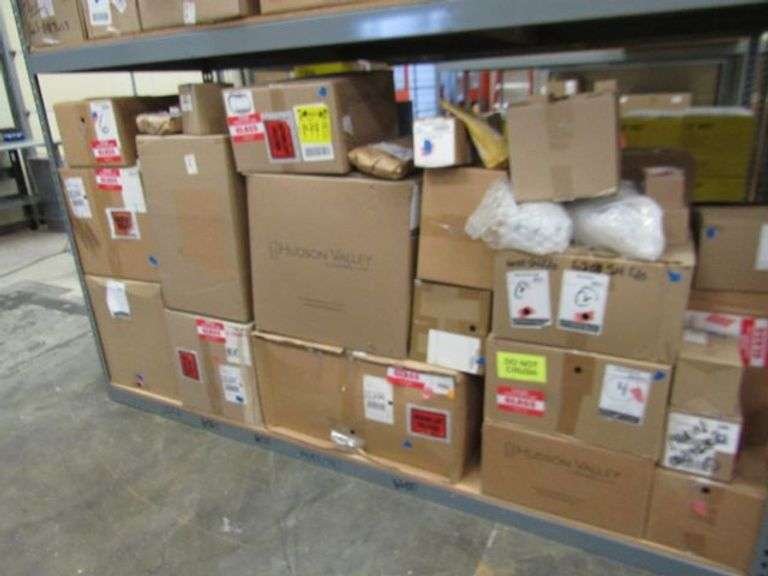 OT OF APPROX. (16) BOXES OF ASSORTED LIGHTING PRODUCTS, ASSORTED GLASS PCS, INSERTS & BULBS
