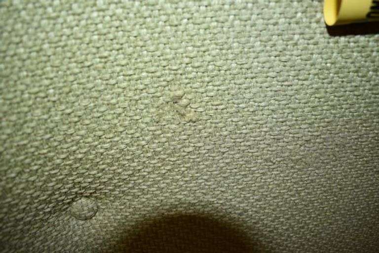 UPHOLSTERED SETTEE AS SHOWN - APPROX. 60" X 25" X 43"