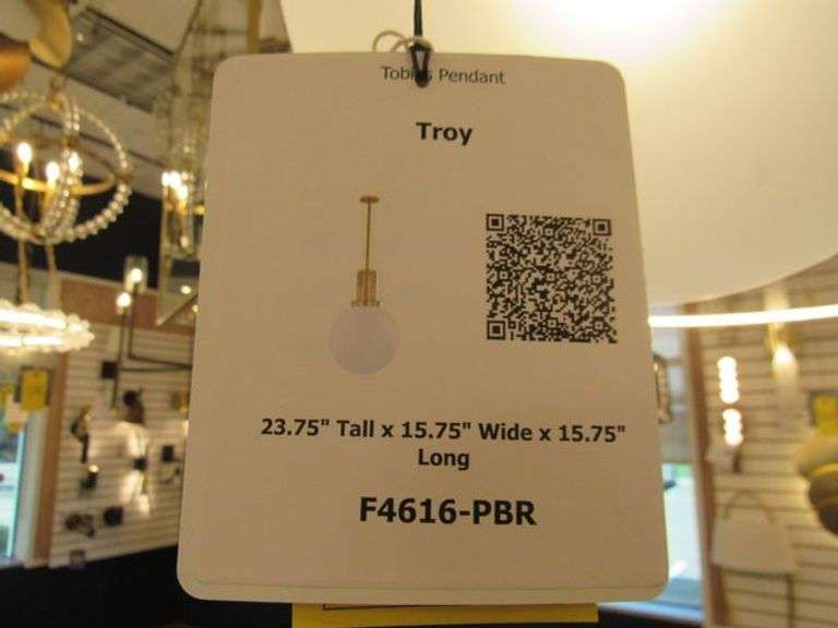 CHANDELIER OR PENDANT AS SHOWN * REFER TO PHOTOS * BUYER RESPONSIBLE FOR REMOVAL - BRING TOOLS AND LADDER AS ITEMS ARE CEILING MOUNTED 12'-14' CEILING HEIGHT*