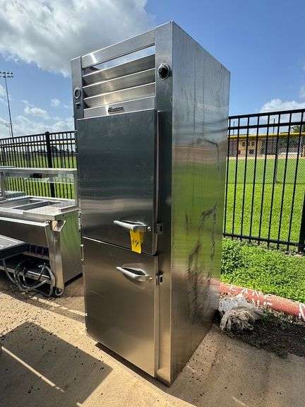 TRAULSEN & CO. HEATED COMMERCIAL CABINET W/ PASS THROUGH DOORS