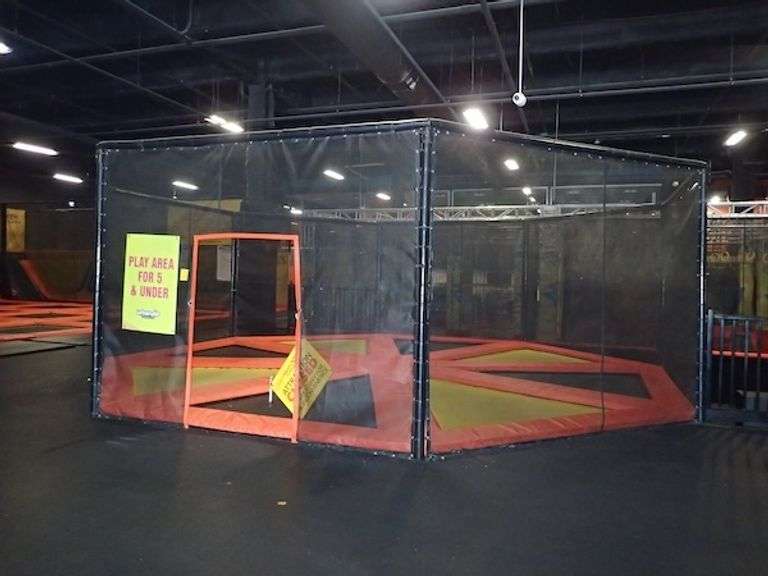 Octagon Trampoline Area