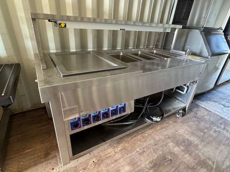 2011 MOD-U-SERVE MCT-HF3-MOD MODULAR HOT FOOD SERVING COUNTER