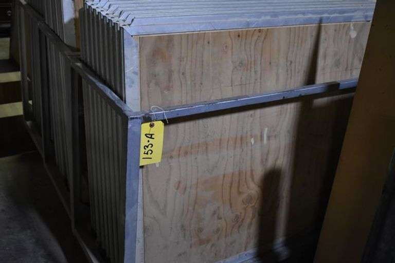 PORTABLE WOOD DANCE FLOOR - APPROX. (46) PIECES MEASURING APPROX. 48" X 36" EACH