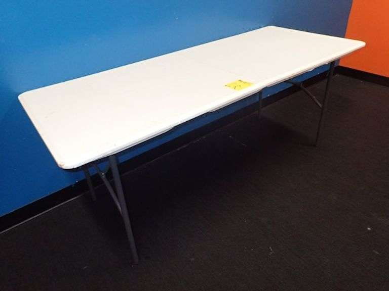 Lifetime 6' Folding Table w/ Plastic Top