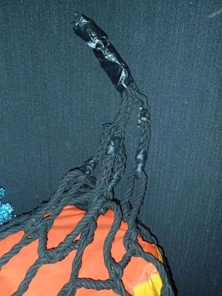 Lot of (2) Hanging Bags w/ Ropes