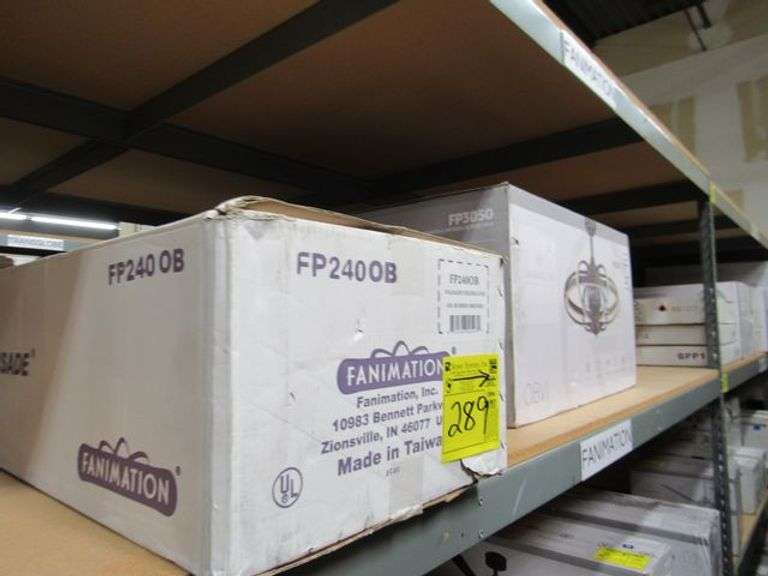 LOT, (2) ASSORTED CEILING FANS - (1) FP240-OB AND (1) FP3050