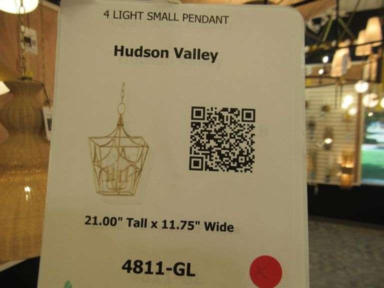 CHANDELIER OR PENDANT AS SHOWN * REFER TO PHOTOS * BUYER RESPONSIBLE FOR REMOVAL - BRING TOOLS AND LADDER AS ITEMS ARE CEILING MOUNTED 12'-14' CEILING HEIGHT*