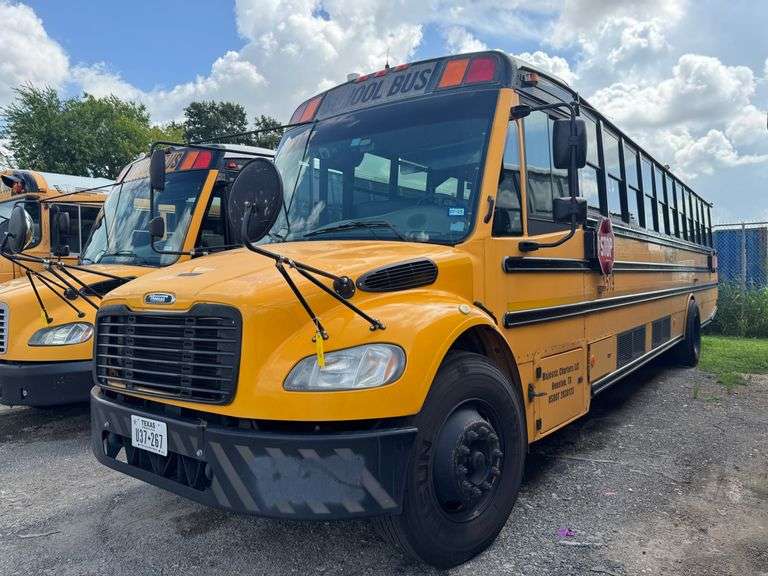 2014 Thomas Freightliner School Bus VIN 4UZABRDT8ECFP9573