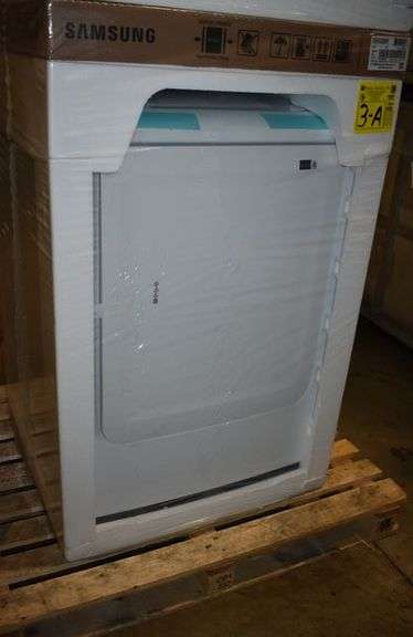 SAMSUNG ELECTRIC DRYER MDL DVE341A3000W/A3 WHITE 120/240-V