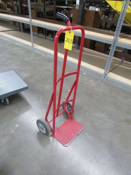 FRANKLIN 2-WHEEL RED HAND TRUCK