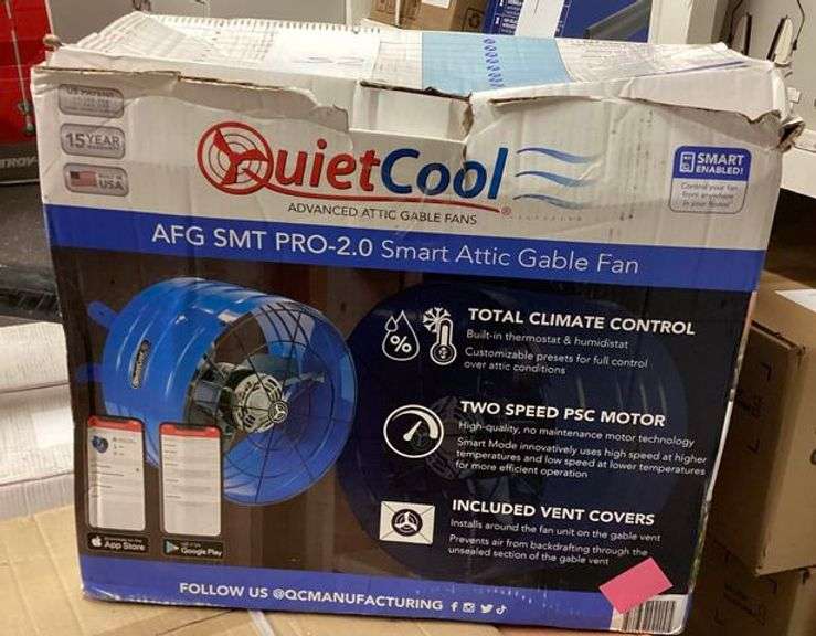 QUIET COOL ATTIC FAN BLUETOOTH, GSP2072385