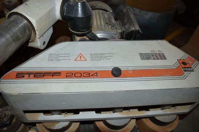 POWERMATIC SHAPER WITH STEFF 2034 POWER FEEDER 220-V 3-PHASE