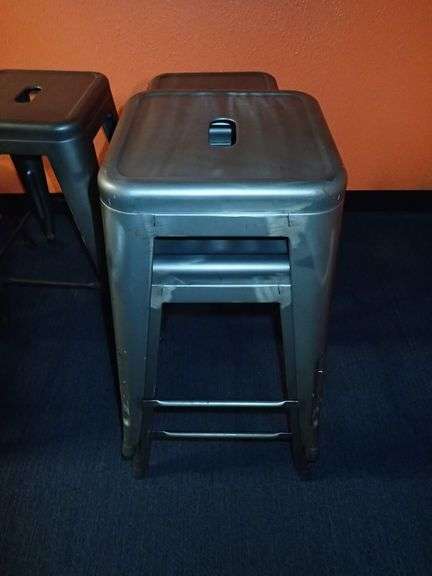Metal Stacking Chair **sold 8X the money**