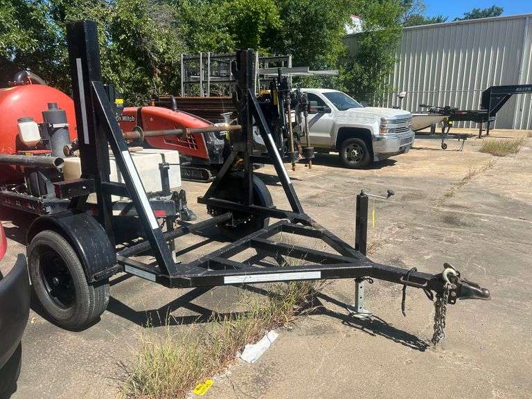 2023 SPOOL TRAILER, SINGLE AXLE BUMPER PULL