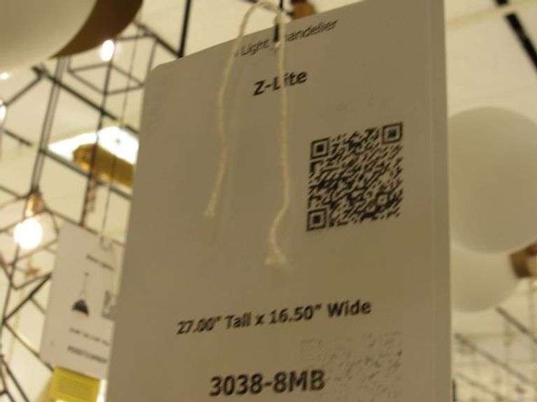 CHANDELIER OR PENDANT AS SHOWN * REFER TO PHOTOS * BUYER RESPONSIBLE FOR REMOVAL - BRING TOOLS AND LADDER AS ITEMS ARE CEILING MOUNTED 12'-14' CEILING HEIGHT*