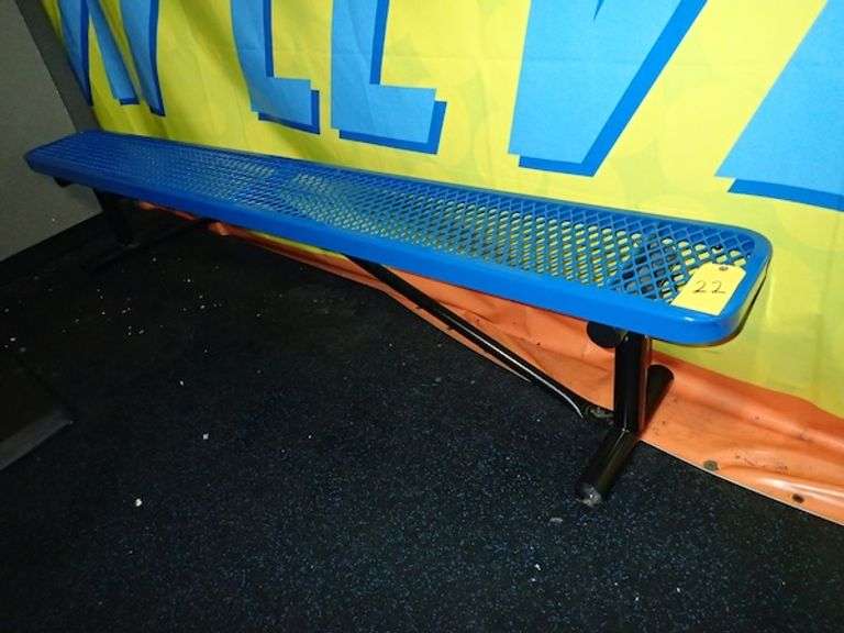 U-Line Heavy Duty Metal 8' Bench