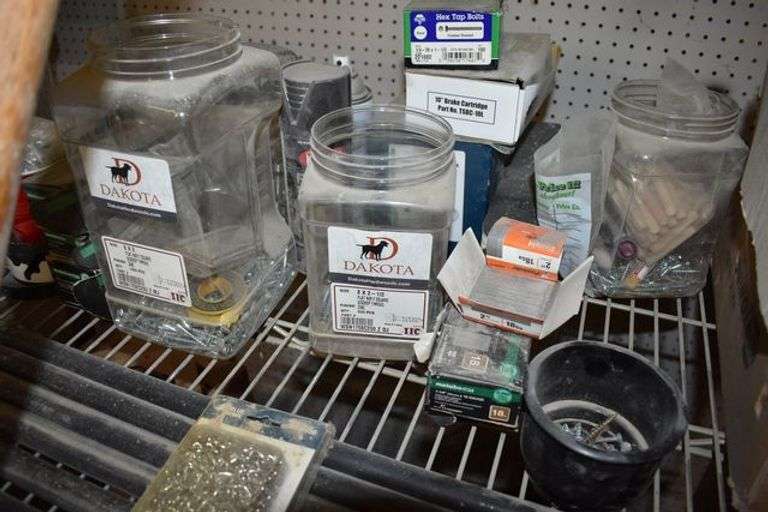 EAGLE WIRE RACK WITH CONTENTS AS SHOWN, PORTABLE