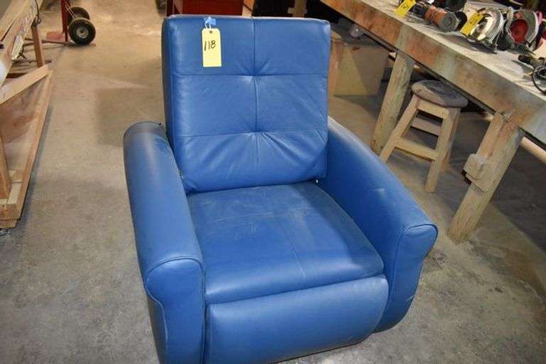 VINYL RECLINER AS SHOWN 110-V
