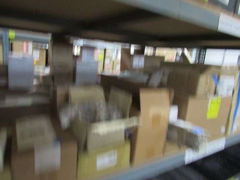 APPROX. (25) BOXES MISC. ASSORTED FAN BLADES, CHAINS, ASSORTED DOWN RODS, DOWN ROD/HANGER BALL REPLACEMENTS, BLANKING PLATES, ETC.