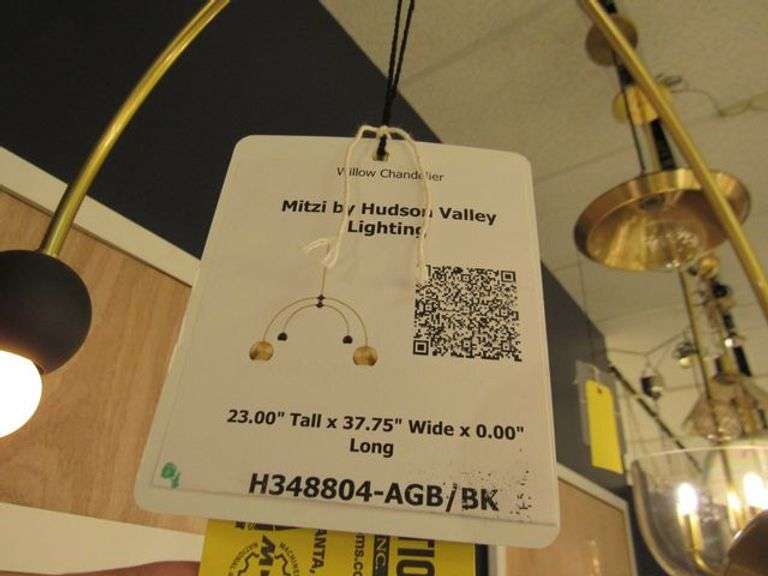 CHANDELIER OR PENDANT AS SHOWN * REFER TO PHOTOS * BUYER RESPONSIBLE FOR REMOVAL - BRING TOOLS AND LADDER AS ITEMS ARE CEILING MOUNTED 12'-14' CEILING HEIGHT*