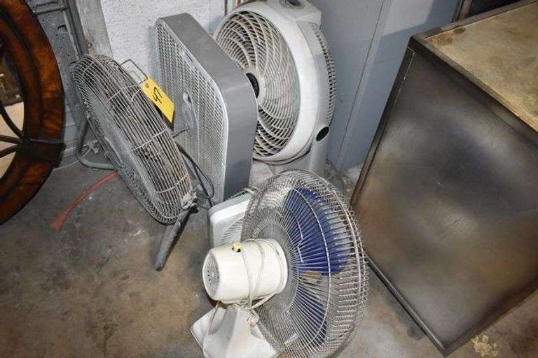 (3) ASSORTED FANS AS SHOWN