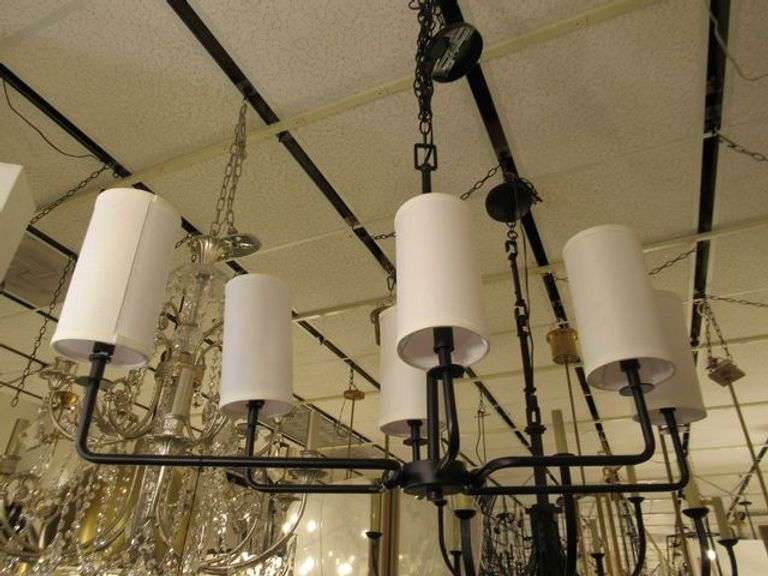 CHANDELIER OR PENDANT AS SHOWN * REFER TO PHOTOS * BUYER RESPONSIBLE FOR REMOVAL - BRING TOOLS AND LADDER AS ITEMS ARE CEILING MOUNTED 12'-14' CEILING HEIGHT*