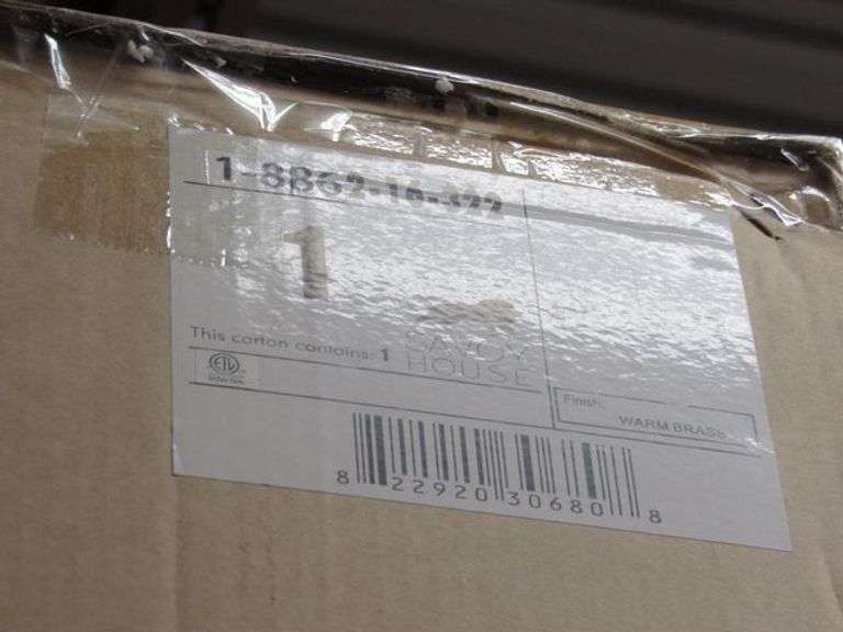 LOT, (5) ASSORTED SAVORY HOUSE ITEMS - (1) M7025MBK, (1) 1-1847-8-127, (1) 1-1857-6-62, (1) 9-9771-2-322 AND (1) 8-1020-4-322
