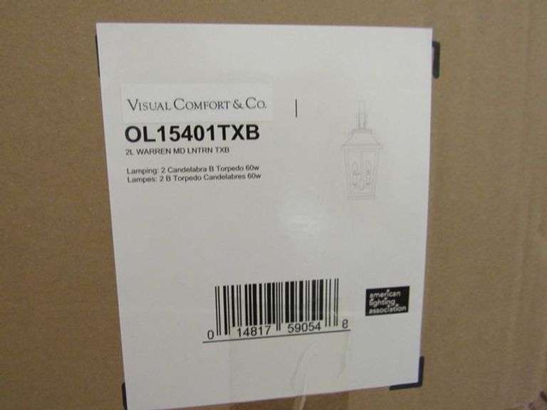 (1) SKID OF APPROX. (28) ASSORTED VISUAL COMFORT PRODUCTS, 1-LIGHT SPHERE PENDANTS #6692101-112, 4-LIGHT WALL/BATH SCONCE #4420904-962, 3-LIGHT WALL/BATH SCONCE #4420903-112, 1-LIGHT PENDANTS #6590301-962, 4-LIGHT WALL/BATH #4441504-112, ETC.