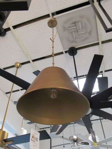 CHANDELIER OR PENDANT AS SHOWN * REFER TO PHOTOS * BUYER RESPONSIBLE FOR REMOVAL - BRING TOOLS AND LADDER AS ITEMS ARE CEILING MOUNTED 12'-14' CEILING HEIGHT*