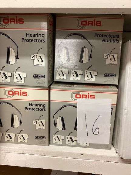 ARKON-ORIS HEARING PROTECTORS, FM1115, (SOLD 13 X THE MONEY)