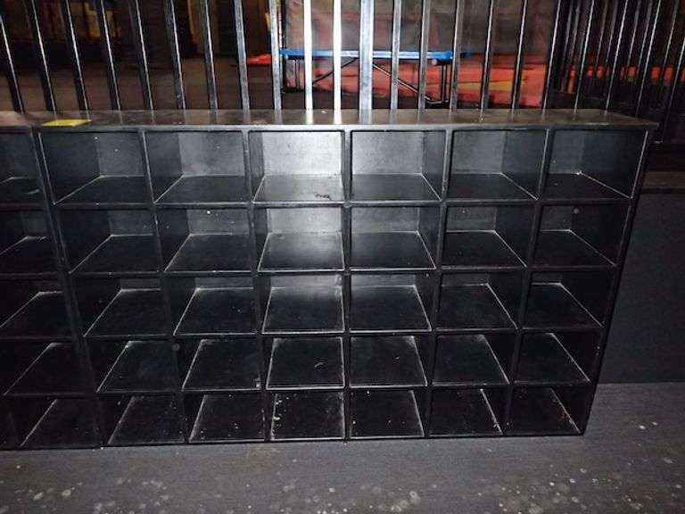 30 Compartment Cubby Storage Unit 6' X 1'2" X 4'