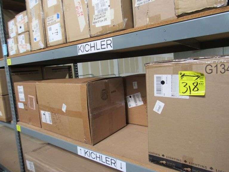 LOT, (4) BOXES ASSORTED GLASS