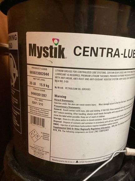 MYTIK CENTRA LUBE GREASE (SOLD 9 X THE MONEY)